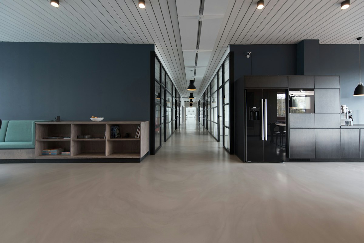 Modern studio interior